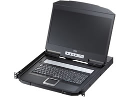 �T�����T�v���C USB HDMI�Ή��X���C�hLCD�R���\�[���h�����[ SW-KVMHDDR