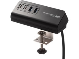 �T�����T�v���C USB PD�Ή��N�����v��AC�[�d�� PD65W C�~2+A�~2 �u���b�N ACA-PD106BK