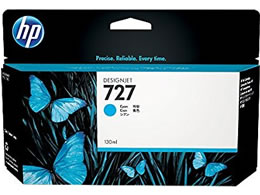 HP HP727インクカートリッジ シアン 130ml B3P19A