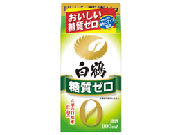 兵庫 白鶴酒造 白鶴 サケパック 糖質ゼロ 900ml
