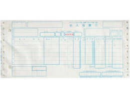 トッパン タイプ用1型伝票NO.有 1000セット C-BP35