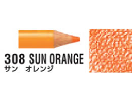 三菱鉛筆 uniアーテレーズカラー サンオレンジ 6本 UACN.308 三菱鉛筆 uniアーテレーズカラー サンオレンジ 6本 UACN.308