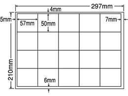 NANA xV[iiRs[A4 20 500V[g CD20M