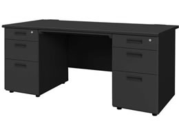 Netforce �i�b�c ������ 3+3�i ��1600mm �u���b�N�~�u���b�N LRD-167B-BBK33