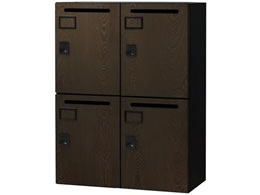 Netforce �C�[�Z���u���[ ���[�����b�J�[ 4�l�p �_�[�N�u���E�� EA-8040-4MCB-DB