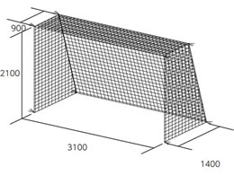 TOEI LIGHT �g�[�G�C���C�g �t�b�g�T���E�n���h�S�[���l�b�g �l�p�� 2��1�g �|���G�`�����L���� 440T 45�{ �Ԗ�10cm�p