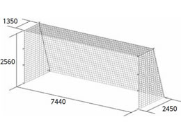 TOEI LIGHT �g�[�G�C���C�g ��ʃT�b�J�[�S�[���l�b�g �T�b�� 2��1�g �|���G�X�e�������� 235T 180�{