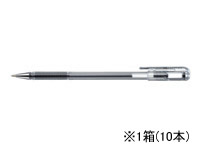 ペンテル ハイブリッド 黒 10本 EK-105GA
