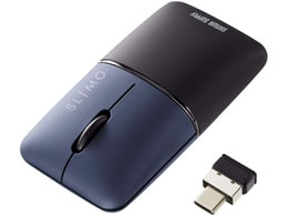 �T�����T�v���C �É����C�����X�u���[LED�}�E�X SLIMO �[�d�� Type-C �l�C�r�[ MA-WCBS310NV