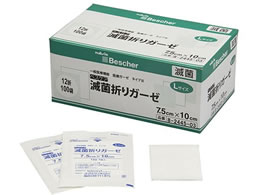 �x�X�P�A �ŋې܂�K�[�[ 75�~100mm 1���~100�ܓ� 8-2445-03