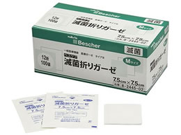 �x�X�P�A�ŋې܂�K�[�[ 75�~75mm 100�܁~2���� 8-2445-05