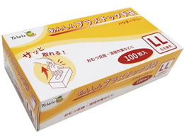 �ۓc�V���c ���񂵂�v���X�`�b�N��� PVC�O���[�u 25-7432-03 MT-6600(LL�T�C�Y)100�}�C