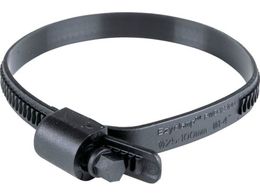 HCL �������z�[�X�o���h Ezyclamp ���t�a25.0�`100.0mm �Ε�8.0mm �i�C����12 PWD-13-100-SC-PA12-BK