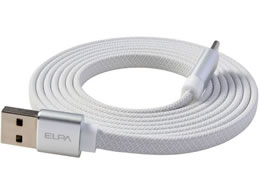 �����d�� �}�O�l�b�gUSB�t���b�g�P�[�u�� PD27W AtoC 1.5m �z���C�g MCA-FAC1527(WH)