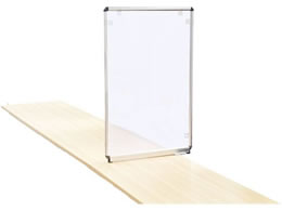 �s�񃉃C�g���^�� �򖗃K�[�h �V���o�[ 3�� ��600mm 3FL-CLAMP-S60