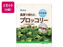 Delcy �����ō̂ꂽ �u���b�R���[ 230g�~6��