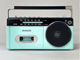 AIWA カセットプレーヤー リモコン付き アイワ ポータブルカセットプレーヤー aiwa カセットプレーヤー