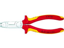 KNIPEX �j�b�p�[�@�\�t�����C���X�g���b�p�[(�≏�^�C�v) 165mm 1346-165