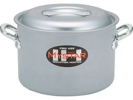 北陸アルミ 業務用マイスター IH半寸胴鍋 36cm 031671036が44,265円