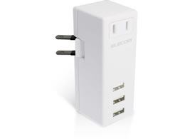 �G���R�� USB�^�b�v USB3�� AC1�� �z���C�g MOT-U04-2132WH