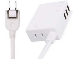 �G���R�� USB�^�b�v USB3�� AC1�� 60cm �z���C�g MOT-U06-2134WH