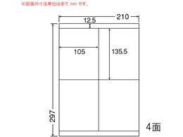 NANA �i�i���[�h A4 4�� LDZ4iF