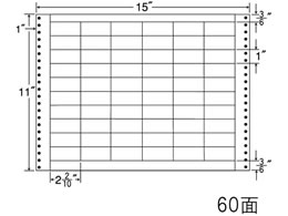 NANA �i�i�t�H�[�� 15�~11�C���` 60�� MT15A