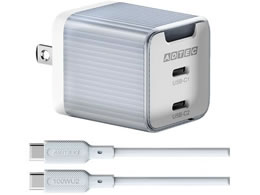 AhebN PDΉ AC[d GaN USB TypeC 2|[g P[ut