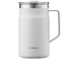 LIV PLUS �x�X�g�R �}�O�J�b�v 600mL �傫�� �z���C�g ���b�N&���b�N