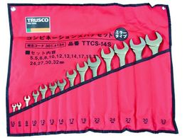TRUSCO �~���[�^�C�v�R���r�l�[�V�����X�p�i�Z�b�g 14���g�Z�b�g TTCS-14S