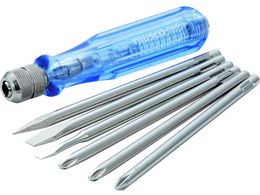 TRUSCO ���d��t�h���C�o�[�Z�b�g 6�{�g �ሳ�p TED-526