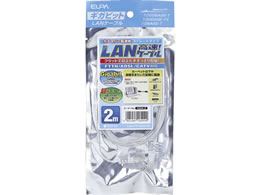 �����d�� CAT6�t���b�g 2m LAN-FT1020(W)