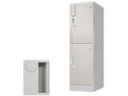 Netforce WECC �v���X�`�b�N���b�J�[ L ���Ȃ� 1��2�i �O���[