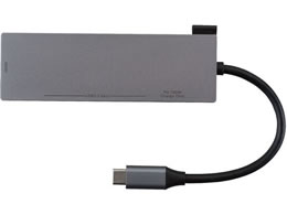 �i�J�o���V Type-C5in1�X�^���_�[�h�h�b�N �O���[ UD-C13GY