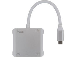 �i�J�o���V Type-C5in1�R���p�N�g�h�b�N �V���o�[ UD-C12SL