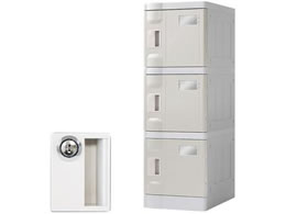 Netforce WECC �v���X�`�b�N���b�J�[ S �V�����_�[�� 1��3�i �O���[