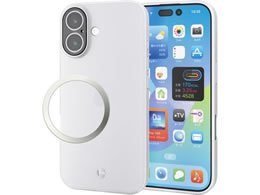 �G���R�� iPhone17 �\�t�g�P�[�X �����Y�J�o�[ �z���C�g PM-A25AUCTKPWH