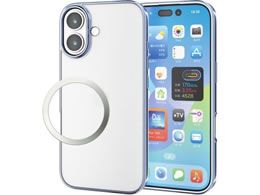 �G���R�� iPhone17 �\�t�g�P�[�X �T�C�h���^���b�N �u���[ PM-A25AUCTMBU