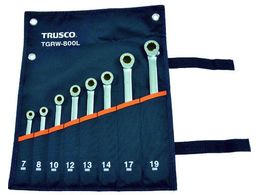 TRUSCO ���`�F�b�g�R���r�l�[�V���������`�Z�b�g(�����O�^�C�v)8�{�g TGRW-800L