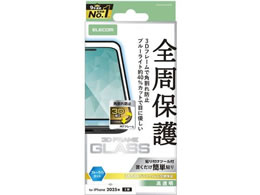 �G���R�� iPhone17 �K���X�t�B���� �t���[�� �u���[���C�g PM-A25AFLGFBL