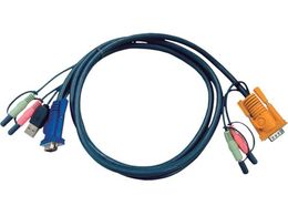 ATEN USB KVMP[u I[fBIΉ SPHD KVMp 1.2m