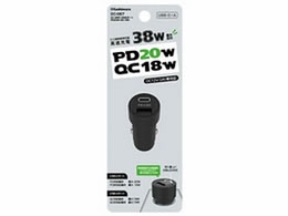 �J�V���� DC USB 2�|�[�g38W PD20W+QC18W DC067