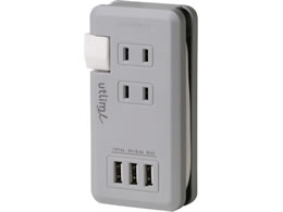 �\�j�b�N �|�[�^�u���R���Z���g USB�|�[�g�t �O���[ UL-5010-GL