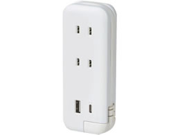 �\�j�b�N �X���� �|�[�^�u���R���Z���g �|�[�`�t USB-C �z���C�g UL-6357-W