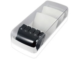 �J�[�������� �J�[�h�t�@�C���P�[�X �z���C�g 800�����e CFC-002-W