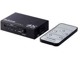 GR HDMIؑ֊ 3|[g Rt PC DH-SW4KP31BK