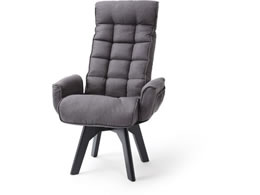 �A�C���X�I�[���} ��]�t�@�u���b�N�`�F�A �n�C�o�b�N �z���C�g FACN-KHB