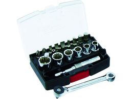 Pro-Auto 25PC �~�j���o�[�X�M�A&�X�v���C���\�P�b�g�Z�b�g MRG-1425S