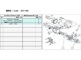 ULVAC DAT-50DpeiXLbg DAT-50D MAINTENANCEKIT