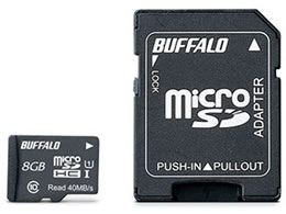 obt@[ Class1 microSDHCJ[h 8GB RMSD-008GU1SA